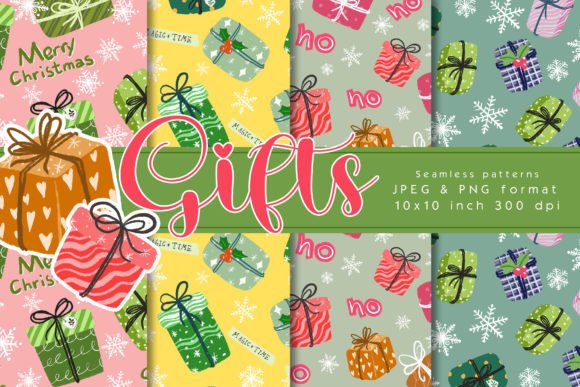 Download GIFTS Christmas Pattern Mini Set - Christmas pattern Collection