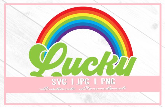 Download Retro Lucky Retro Rainbow St Patricks - Premium Resources