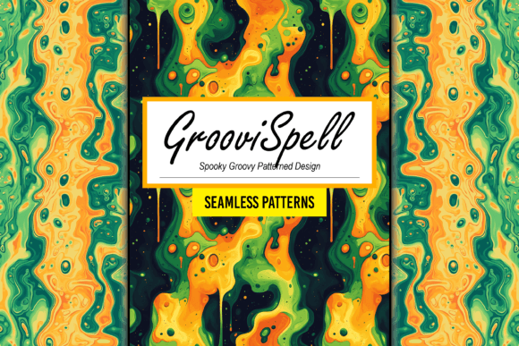 Download Spooky Groovy Patterned Design Artwork - Patterned design Collection